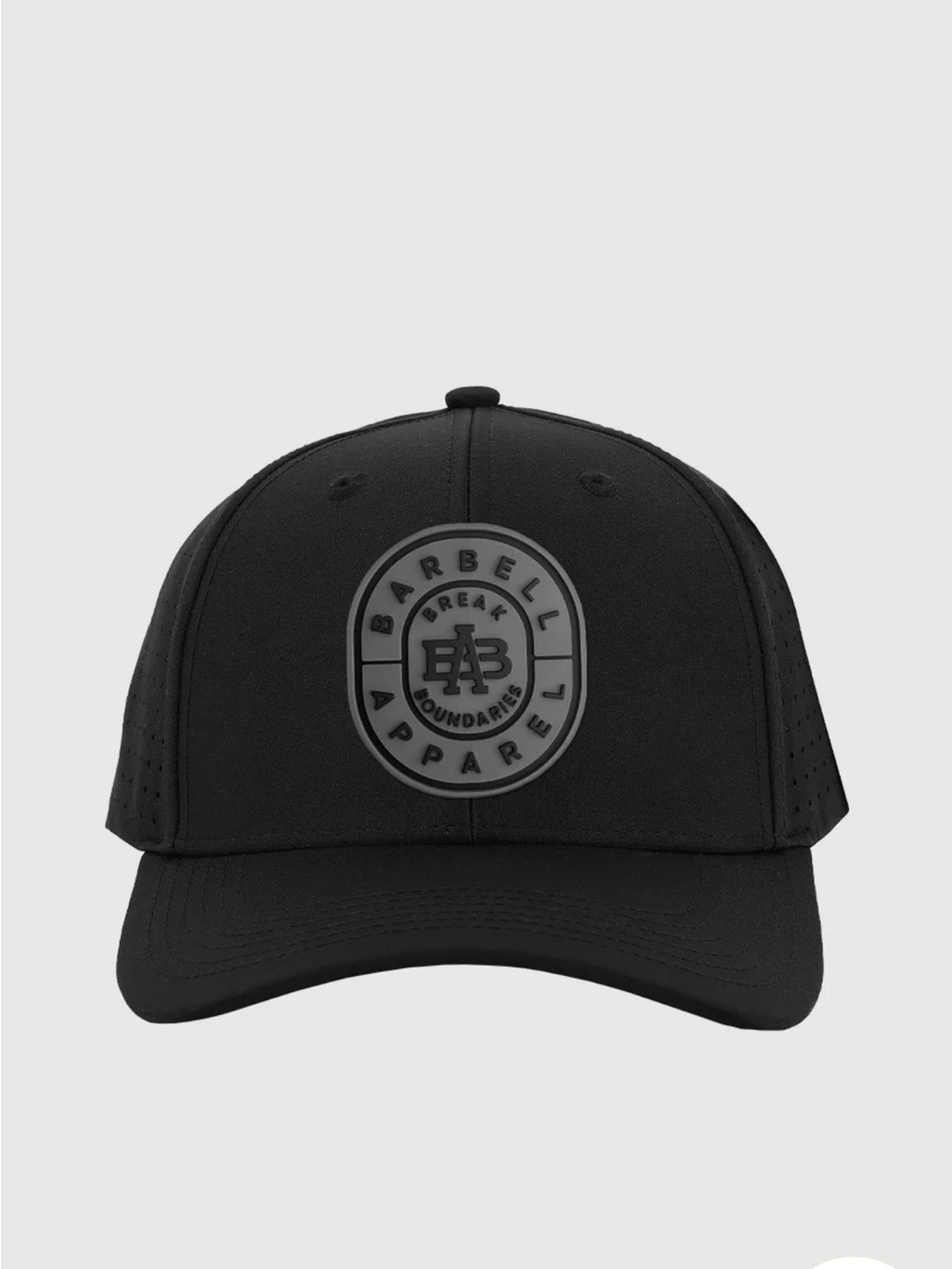 Barbell Apparel Black Trucker Hat